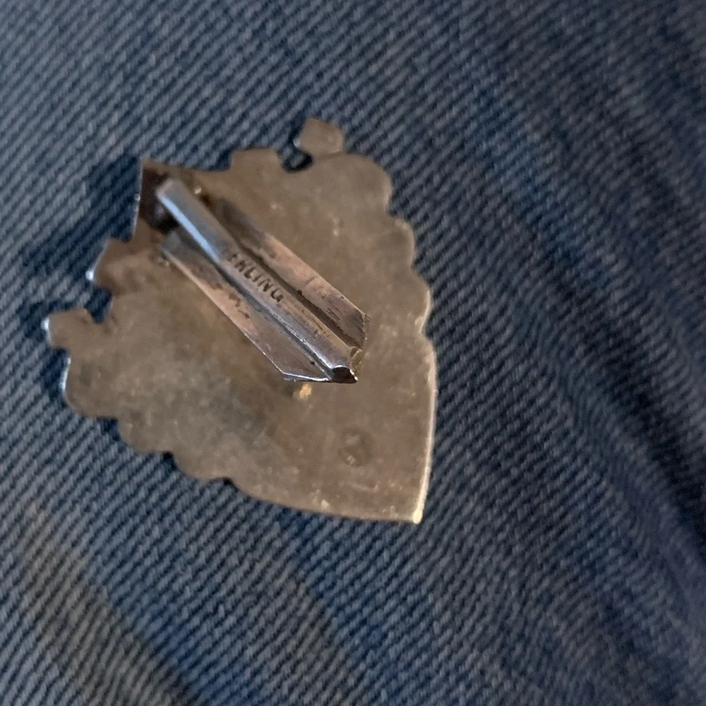 SIAM STERLING MONEY CLIP OR TIE CLIP VTG